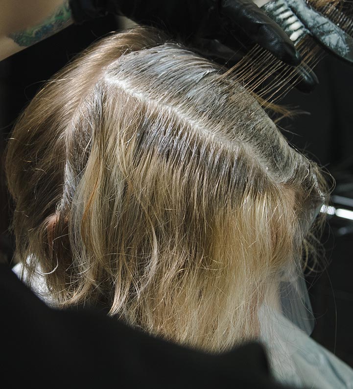 Окрашивание волос